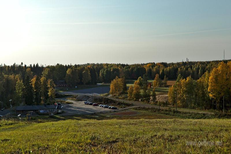 Look down from Korkeakangas