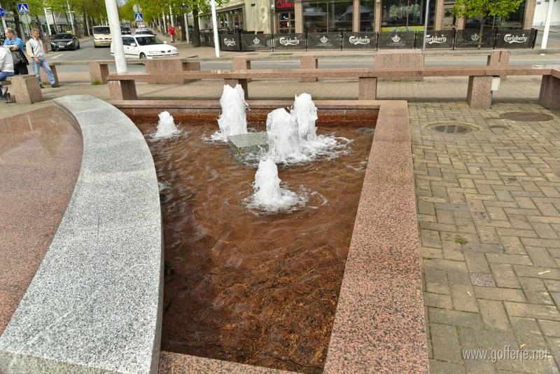 Fountain at the marketplace